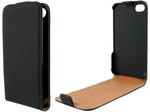 Flipfodral (iPhone 4/4S) - Svart/Brun
